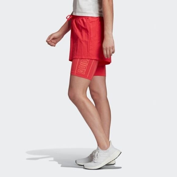 Adidas 2 in 1 Compression Bike Shorts Detachable - Picture 4 of 10